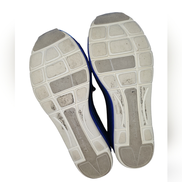 USED Salvatore Ferragamo Eiko Rainbow Wedge Sandals - Picture 6 of 7